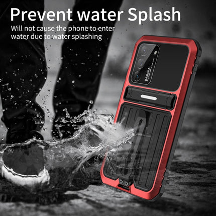 Triple-proof Armor Phone Case with Holder, For Samsung Galaxy S22 5G, For Samsung Galaxy S22+ 5G, For Samsung Galaxy S22 Ultra 5G