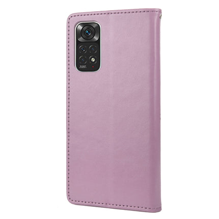 Embossed Butterfly Pattern Flip Leather Phone Case, For Xiaomi Redmi Note 11 4G / Note 11S, For Xiaomi Poco X4 Pro 5G
