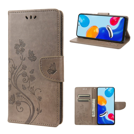 Embossed Butterfly Pattern Flip Leather Phone Case, For Xiaomi Redmi Note 11 4G / Note 11S, For Xiaomi Poco X4 Pro 5G