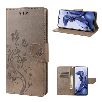 Embossed Butterfly Pattern Flip Leather Phone Case, For Xiaomi Redmi Note 11 4G / Note 11S, For Xiaomi Poco X4 Pro 5G