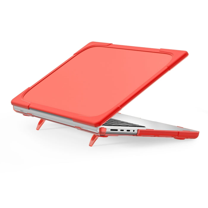 TPU + PC Zweifarbige Anti-Fall-Laptop-Schutzhülle, Für MacBook Pro 16,2 Zoll A2485 2021
