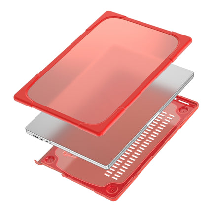 Funda protectora para portátil anticaídas de dos colores TPU + PC para MacBook Pro de 16,2 pulgadas A2485 2021