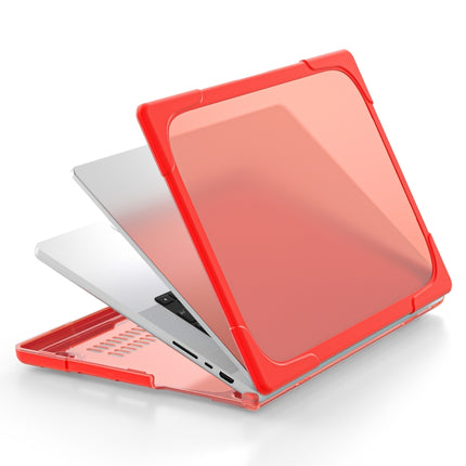 Funda protectora para portátil anticaídas de dos colores TPU + PC para MacBook Pro de 16,2 pulgadas A2485 2021