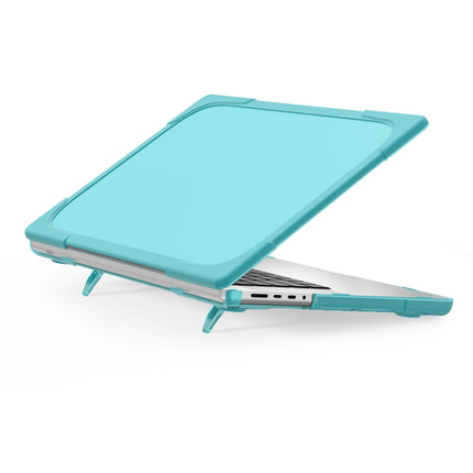 Funda protectora para portátil anticaídas de dos colores TPU + PC para MacBook Pro de 16,2 pulgadas A2485 2021
