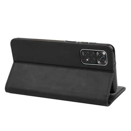 Skin Feel Magnetic Splicing Leather Phone Case, For Xiaomi Redmi Note 11 4G / Note 11S, For Xiaomi Poco X4 Pro 5G