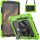 For Samsung Galaxy Tab S8 11 inch SM-X700 / Yellow Green+Black
