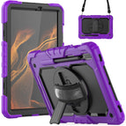 For Samsung Galaxy Tab S8 11 inch SM-X700 / Purple+Black