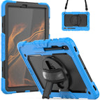 For Samsung Galaxy Tab S8+ 12.4 inch SM-X800 / Light Blue+Black