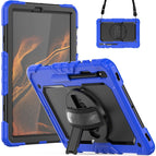 For Samsung Galaxy Tab S8+ 12.4 inch SM-X800 / Dark Blue+Black