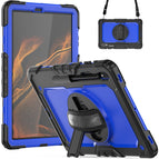 For Samsung Galaxy Tab S8+ 12.4 inch SM-X800 / Black+Dark Blue
