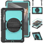 For Samsung Galaxy Tab S8 Ultra 14.6 inch SM-X900 / Black+Light Blue