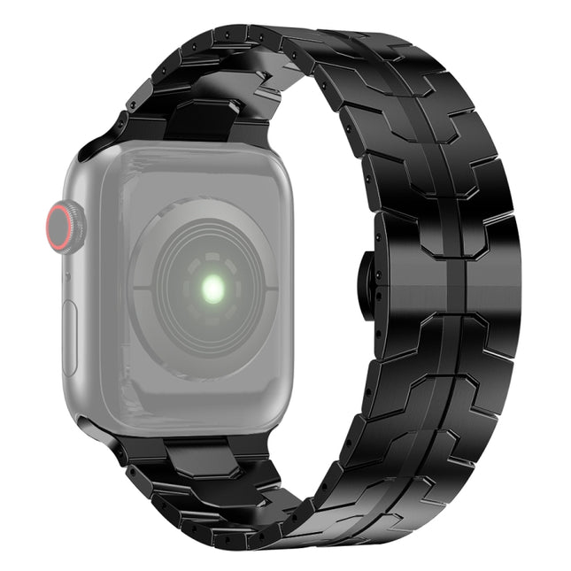 Steel Watchband For Apple Watch Series, For Apple Watch Series 9&8&7 41mm, For Apple Watch Ultra 49mm&Watch Ultra 2 49mm, 7 41mm / 6&SE&5&4 40mm / 3&2&1 38mm, 7 45mm / 6&SE&5&4 44mm / 3&2&1 42mm