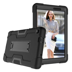 Contrast Color Silicone + PC Combination Case with Holder, For Galaxy Tab A 8.0 & S Pen (2019) P200, For Galaxy Tab A 8.0 (2018) T387