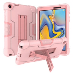 Contrast Color Silicone + PC Combination Case with Holder, For Galaxy Tab A 8.0 & S Pen (2019) P200, For Galaxy Tab A 8.0 (2018) T387