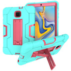 Für Galaxy Tab A 8.0 (2018) T387 / Aqua + Rosenrot