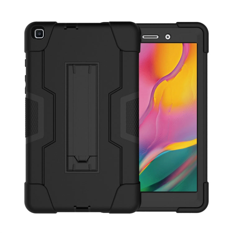 Contrast Color Silicone + PC Combination Case with Holder, For Galaxy Tab A 8.0 (2019) T290, For Galaxy Tab A 10.1 (2019) T510