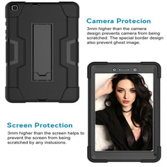 Contrast Color Silicone + PC Combination Case with Holder, For Galaxy Tab A 8.0 (2019) T290, For Galaxy Tab A 10.1 (2019) T510