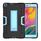 For Galaxy Tab A 8.0 (2019) T290 / Schwarz + Blau