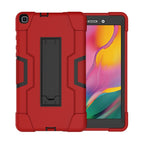 For Galaxy Tab A 8.0 (2019) T290 / Rot + Schwarz