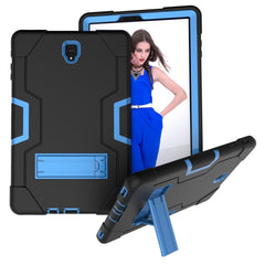 Contrast Color Silicone + PC Combination Case with Holder, For Galaxy Tab A 10.5 T590, For Galaxy Tab S4 10.5 T830