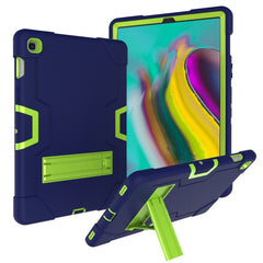 Contrast Color Silicone + PC Combination Case with Holder, For Galaxy Tab S5e T720, For iPad 10.2