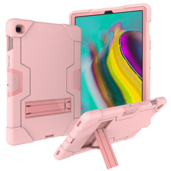 Contrast Color Silicone + PC Combination Case with Holder, For Galaxy Tab S5e T720, For iPad 10.2