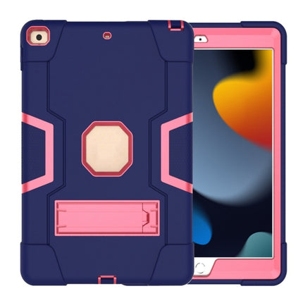 Estuche combinado de silicona y PC con soporte en color de contraste para Galaxy Tab A 8.0 (2019) T290 y Galaxy Tab A 10.1 (2019) T510
