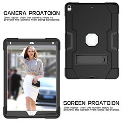 Contrast Color Silicone + PC Combination Case with Holder, For iPad 10.5, For iPad Mini 5 / 4