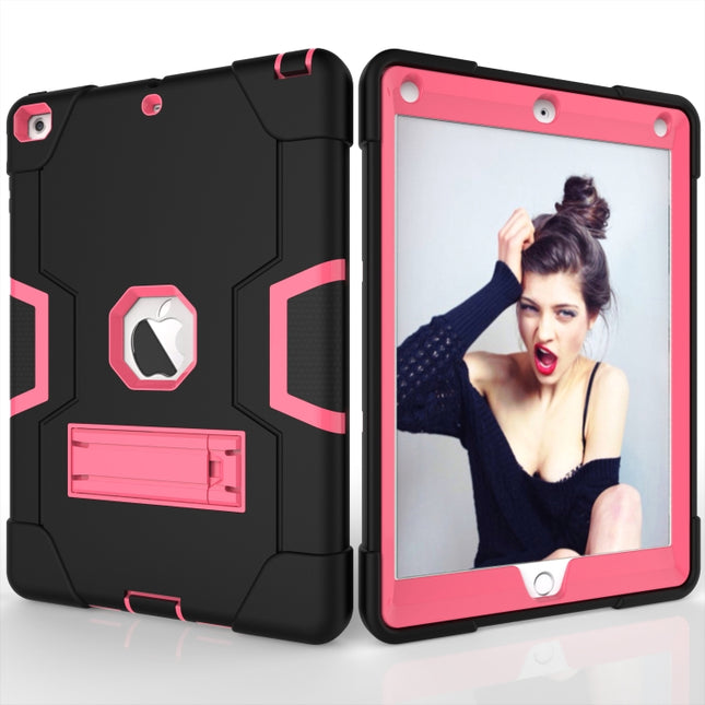 Contrast Color Silicone + PC Combination Case with Holder, For iPad Pro 11, For iPad 5