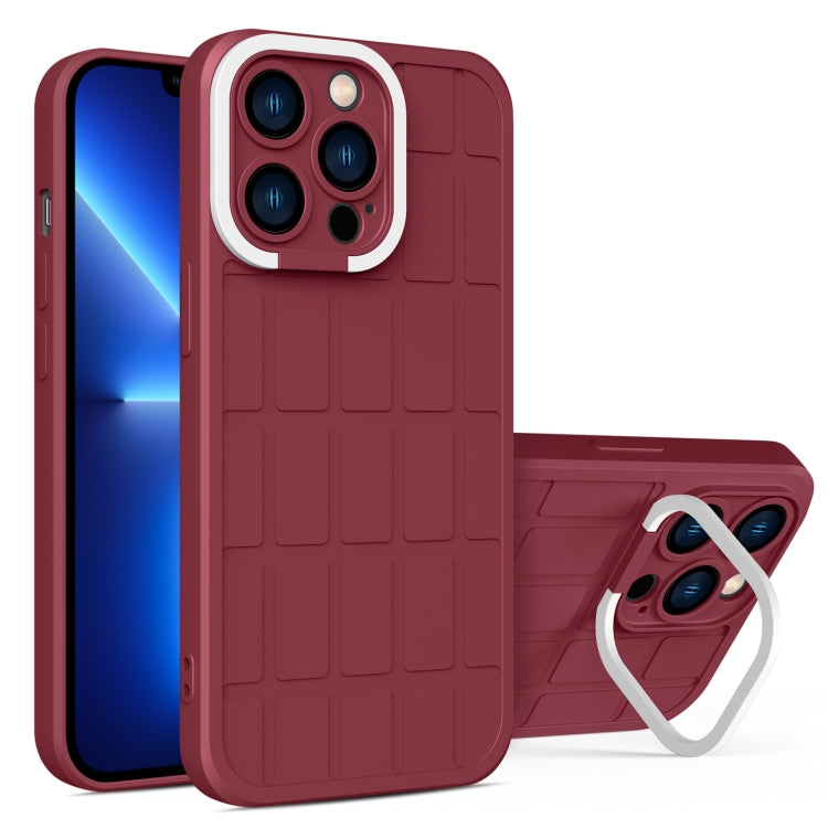 Cube Lens Holder TPU + PC-Telefonhülle, für iPhone 13, für iPhone 13 Pro, für iPhone 13 Pro Max, für iPhone 12, für iPhone 12 Pro