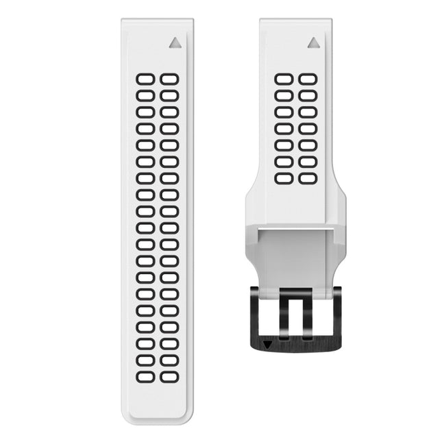 Quick Release Double Row Silicone Watchband, For Garmin Fenix 6, For Garmin Fenix 6X