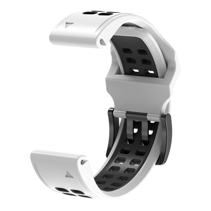 Quick Release Double Row Silicone Watchband, For Garmin Fenix 6, For Garmin Fenix 6X