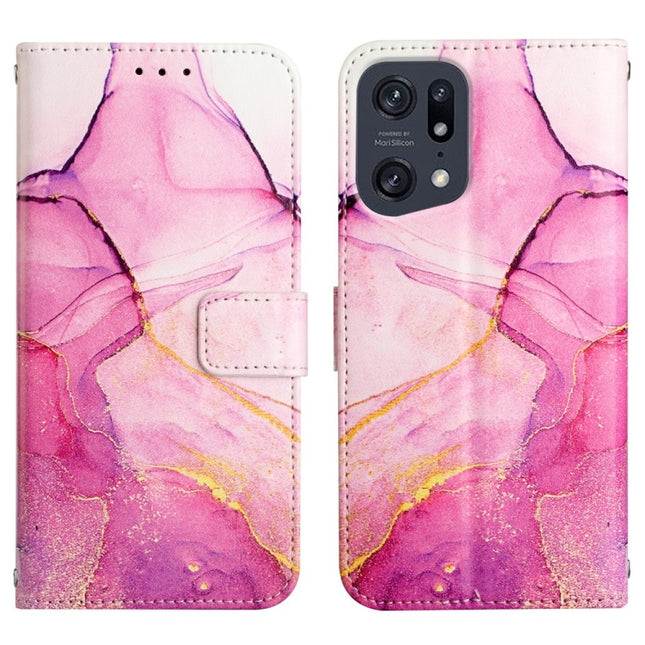 PT003 Marble Pattern Flip Leather Phone Case, For OPPO Find X5 Pro, For OPPO Realme GT Neo3, For OPPO Reno5 Pro+ 5G / Find X3 Neo