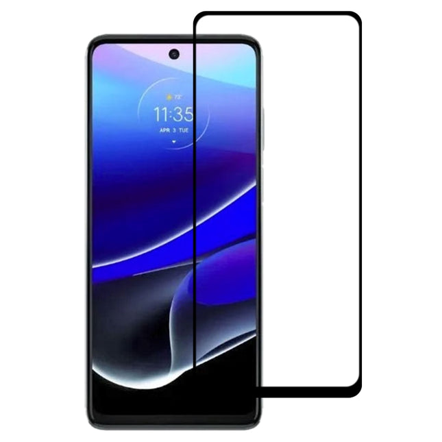 Full Glue Cover Screen Protector Tempered Glass Film, For Motorola Moto G Stylus 5G 2022(1 PC)