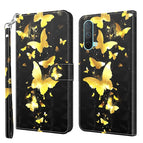 For OnePlus Nord CE 5G / Gold Butterfly