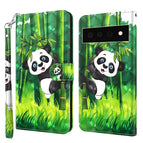For Google Pixel 6 Pro / Panda Climbing Bamboo