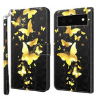 For Google Pixel 6a / Gold Butterfly