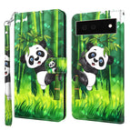 For Google Pixel 6a / Panda Climbing Bamboo