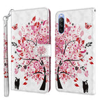 For Sony Xperia 10 II / Cat Under The Tree