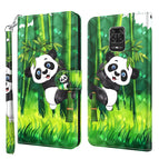 For Xiaomi Redmi Note 10 Lite / Panda Climbing Bamboo