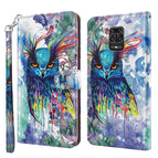 For Xiaomi Redmi Note 10 Lite / Watercolor Owl