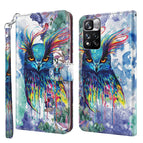 For Xiaomi Redmi Note 11 / Watercolor Owl