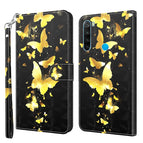 For Xiaomi Redmi Note 8 2021 / Gold Butterfly