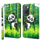 For Xiaomi Redmi 10 / Panda Climbing Bamboo