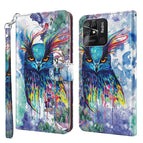 For Xiaomi Redmi 10C International Version / Watercolor Owl