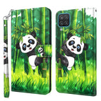 For Samsung Galaxy A22 5G / Panda Climbing Bamboo