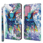For Samsung Galaxy S22 Ultra 5G / Watercolor Owl