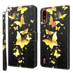 For Motorola Moto E7i Power / E7 Power / Gold Butterfly