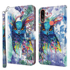For Motorola Moto E7i Power / E7 Power / Watercolor Owl