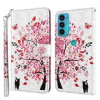 For Motorola Moto E20 / E30 / E40 / Cat Under The Tree